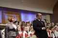 Председатель Вологодской городской Думы Юрий Сапожников поздравил коллектив детской музыкальной школы № 1 с 95-летним юбилеем со дня образования школы.