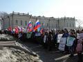 Вологжане, в том числе депутаты Вологодской городской Думы, приняли участие в митинге в поддержку русскоговорящих жителей Украины. 