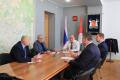 Глава Вологды Юрий Сапожников встретился с руководителями Департамента здравоохранения, областной и городской больниц