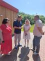 Депутаты Михаил Тихомиров, Валентина Попова вместе с кандидатом в депутаты Ильей Вихровым провели инспекцию парка Евковка