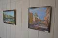 В городском парламенте продолжает работу выставка работ вологодских художников.