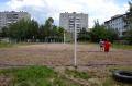 Новая волейбольная площадка появилась на территории специальной (коррекционной) школы №1.
